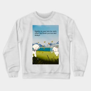 Dog Wedding Crewneck Sweatshirt